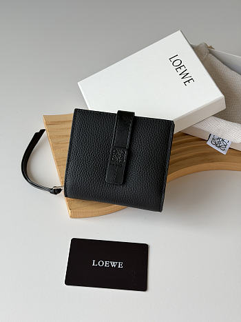 LOEWE | Leather Vertical Wallet Black