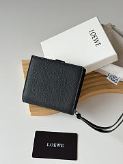 LOEWE | Leather Vertical Wallet Black - 5