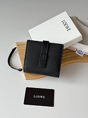 LOEWE | Leather Vertical Wallet Black - 4