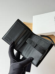 LOEWE | Leather Vertical Wallet Black - 2