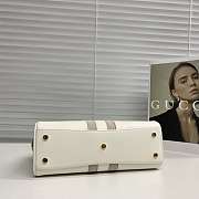 GUCCI | 28 Borsetto boston bag white leather - 6