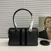 GUCCI | 28 Borsetto boston bag black leather - 5