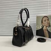 GUCCI | 28 Borsetto boston bag black leather - 3