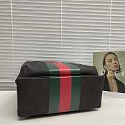 GUCCI | Positano large backpack in black canvas - 4