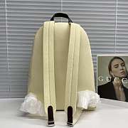 GUCCI | Positano large backpack in Ivory canvas - 5