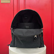 GUCCI | Medium GG Backpack In Black Canvas - 5