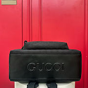 GUCCI | Medium GG Backpack In Black Canvas - 4