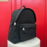GUCCI | Medium GG Backpack In Black Canvas - 2