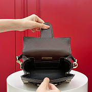 GUCCI | Horsebit Duomo small top handle bag sand and brown GG canvas - 6