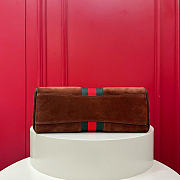 GUCCI | Paparazzo medium top handle bag dark brown - 5