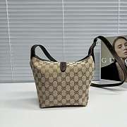 GUCCI | GG mini bag sand and brown GG canvas - 6