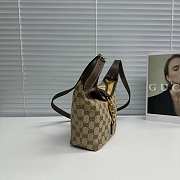 GUCCI | GG mini bag sand and brown GG canvas - 4