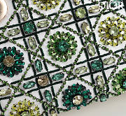 DIOR | Lady D-Joy Small Embroidered with Tassels Green - 2