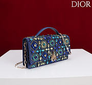 DIOR | Miss Embroidered Blue with Blue Rhinestones - 4