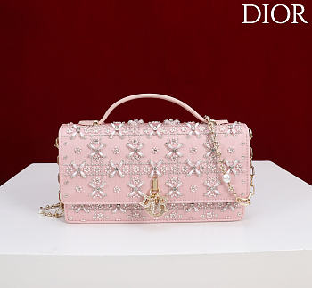 DIOR | Miss Embroidered Pink with Pink Bow