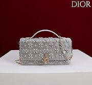DIOR | Miss Embroidered Gray with Gray Bow - 1