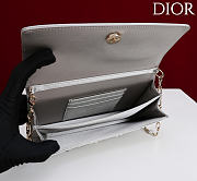 DIOR | Miss Embroidered Gray with Gray Bow - 4
