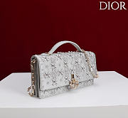 DIOR | Miss Embroidered Gray with Gray Bow - 3