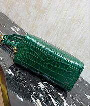 FENDI | Peekaboo Mini Precious skin in green - 4