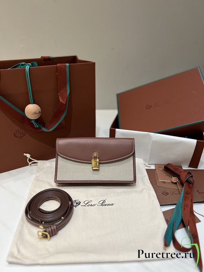 LORO PIANA | Extra Pochette Cotton In Linen - 1