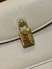 LORO PIANA | Extra Pochette Calfskin In Light Mastic - 3