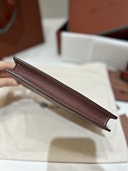LORO PIANA | Extra Pochette Calfskin In Brown - 6