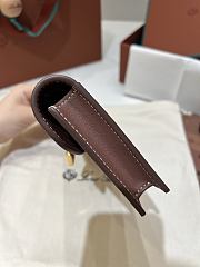 LORO PIANA | Extra Pochette Calfskin In Brown - 3