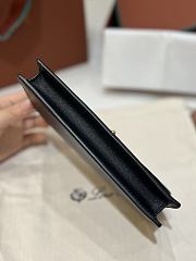 LORO PIANA | Extra Pochette Calfskin In Black - 6