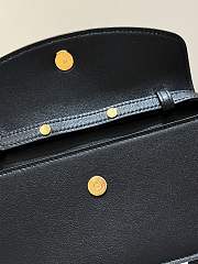 LORO PIANA | Extra Pochette Calfskin In Black - 4