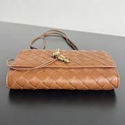 BOTTEGA VENETA | Andiamo Tannin Woven Leather Crossbody Pouch - 2