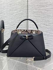 DIOR | Cigale Bag Calfskin In Black Color - 1
