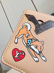 LOUIS VUITTON | Porte-Cartes Magnet Monogram Pets Beige - 5