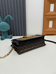 LOUIS VUITTON |  Soft Trunk Clutch Canvas Printing Handbag - 6