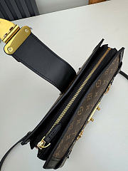 LOUIS VUITTON |  Soft Trunk Clutch Canvas Printing Handbag - 5