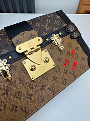 LOUIS VUITTON |  Soft Trunk Clutch Canvas Printing Handbag - 3