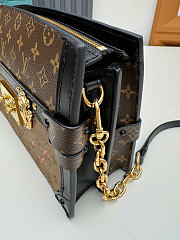 LOUIS VUITTON |  Soft Trunk Clutch Canvas Printing Handbag - 2
