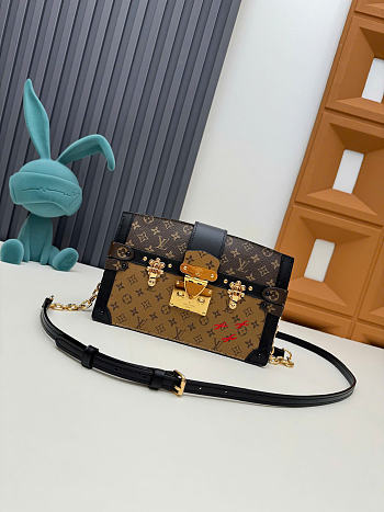 LOUIS VUITTON |  Soft Trunk Clutch Canvas Printing Handbag