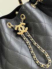 CHANEL | Small 25 Hobo Bag Caviar In Black - 4