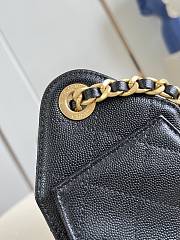CHANEL | Mini 25 Hobo Bag Caviar In Black - 6