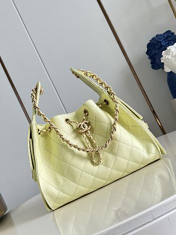 CHANEL | Small 25 Hobo Bag Caviar In Pastel Yellow