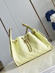 CHANEL | Small 25 Hobo Bag Caviar In Pastel Yellow - 6