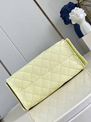 CHANEL | Small 25 Hobo Bag Caviar In Pastel Yellow - 5