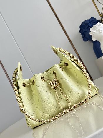 CHANEL | Mini 25 Hobo Bag Caviar In Pastel Yellow