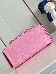 CHANEL | Mini 25 Hobo Bag Caviar In Pastel Pink - 5