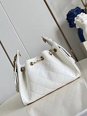 CHANEL | Mini 25 Hobo Bag Caviar In Pastel White - 3