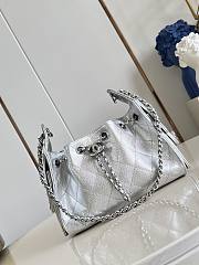 CHANEL | Mini 25 Hobo Bag Caviar In Pastel Silver - 1