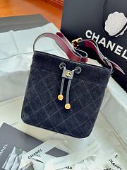 CHANEL | Bucket Bag In Suede Black - 3