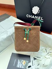 CHANEL | Bucket Bag In Suede Brown - 1