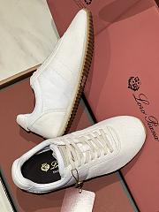 LORO PIANA | Fast Walk Sneaker In White - 4