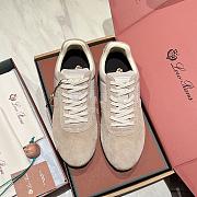 LORO PIANA | Fast Walk Sneaker In Maple/Dark Wheat - 6